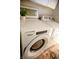 Clean, well lit laundry room shows the washer and dryer at 6315 S Keystone Ave, Indianapolis, IN 46227
