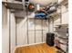 Walk-in closet with custom wire shelving for optimal organization at 7806 Meadowbrook Dr, Indianapolis, IN 46240