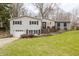 Charming home featuring a well-manicured lawn and inviting front porch at 7806 Meadowbrook Dr, Indianapolis, IN 46240