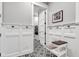Hallway features paneled walls, hardwood floors, and decorative art at 8146 W 875 S, Pendleton, IN 46064
