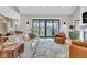 Bright living room with sliding glass doors and a view of the outdoor area at 8146 W 875 S, Pendleton, IN 46064