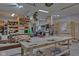 Well-equipped workshop featuring workbenches, shelving, and storage for tools and materials at 8146 W 875 S, Pendleton, IN 46064