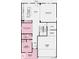Open-concept first floor plan featuring a spacious layout and guest bedroom at 8710 Hollander Dr, Camby, IN 46113
