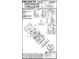 Survey plot plan reveals lot dimensions and house location at 8710 Hollander Dr, Camby, IN 46113