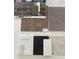 Sample of the interior design materials selected with modern paint colors, flooring, countertop, and cabinet options at 8711 Hollander Dr, Camby, IN 46113
