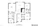Layout of the third floor with bedrooms, bathrooms, office, study, and walk in closet at 10155 Pepper Tree Ln, Noblesville, IN 46060