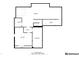 Floor plan showing a basement, with large living room, Gathering room, and storage room at 10155 Pepper Tree Ln, Noblesville, IN 46060