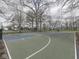 Outdoor basketball court, available for community use, next to playground and tennis courts at 10343 Waveland Cir, Fishers, IN 46038