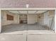 A spacious two-car garage with concrete floor, white walls, and ample storage space, ready for customization at 10343 Waveland Cir, Fishers, IN 46038