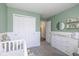 Charming Bedroom with ample closet space and a convenient changing table at 10946 Snowdrop Way, Indianapolis, IN 46235