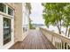 Expansive wooden deck with stunning lake views, perfect for outdoor entertaining and relaxation at 1326 White Water Ct, Cicero, IN 46034