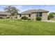 Spacious backyard featuring lush greenery and a well-maintained lawn at 1864 Holiday Pines Dr, Brownsburg, IN 46112