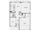 Open floor plan showcasing the kitchen, dining area, great room, and garage at 1924 White Oak Ln, Shelbyville, IN 46176