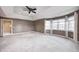 Large bedroom with recessed lighting, a ceiling fan and a walk in closet at 2009 W 250 N, Lebanon, IN 46052