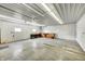 Spacious garage interior with white walls and cabinets at 2009 W 250 N, Lebanon, IN 46052