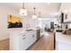Bright kitchen featuring a spacious island with quartz countertops and stainless steel appliances at 2051 Columbia Ave, Indianapolis, IN 46202