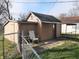 Back exterior of home featuring a patio and seating area at 2233 W 28Th St, Anderson, IN 46016