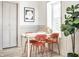 Inviting dining area with bright lighting and seating for four at 2361 Southeastern Ave, Indianapolis, IN 46201