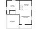 Basement floor plan includes recreation room, laundry, bedroom and unfinished area at 5226 E St Clair St, Indianapolis, IN 46219