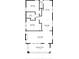 Detailed floor plan of the home showcasing the layout and dimensions of each room at 5226 E St Clair St, Indianapolis, IN 46219