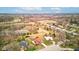 Breathtaking aerial shot featuring houses in a green residential area, near schools and recreational spaces at 528 Wind Skip Cir, Westfield, IN 46074