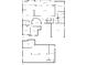 Detailed two-story floor plan showcases all rooms, storage area, and total layout of home at 528 Wind Skip Cir, Westfield, IN 46074