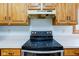 Traditional kitchen featuring stainless steel appliances, wood cabinetry, and a smooth top range at 528 Wind Skip Cir, Westfield, IN 46074