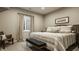Tastefully decorated bedroom with a comfortable bed, soft lighting, and a serene ambiance at 552 E 82Nd St, Indianapolis, IN 46240