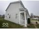 Side view of a two-story home with gray siding at 639 Rocky Meadow Dr, Greenwood, IN 46143