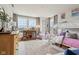 bedroom featuring a bunk bed, large windows, and a whimsical decor, perfect for children at 6630 Overlander Ln, Whitestown, IN 46075