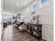 Open living room features an area for seating and piano at 6630 Overlander Ln, Whitestown, IN 46075