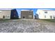 Spacious backyard of the home featuring a lush lawn and ample space for outdoor activities and entertaining at 735 Locust Dr, Danville, IN 46122