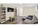 Bright living room offers plenty of space for entertaining and relaxation at 8315 San Marcos Cir, Indianapolis, IN 46256