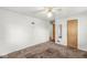Bedroom featuring neutral walls and carpeted floors at 8606 Manderley Dr, Indianapolis, IN 46240