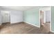 Bright living room with hardwood floors and neutral walls at 8606 Manderley Dr, Indianapolis, IN 46240