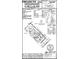 Detailed plot plan showing lot dimensions, house placement, and key utility features at 8730 Hollander Dr, Camby, IN 46113