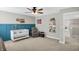 Charming Bedroom with comfortable seating and stylish decor at 950 Edmonds Pl, Greenwood, IN 46143