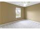 Bedroom with large window for lots of natural light and neutral wall color at 11046 Timberview Dr, Fishers, IN 46037