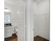 En suite bath and open closet space at 1255 Thornwood Dr, Greenwood, IN 46143