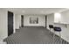 Finished basement with a bar area, recessed lighting, and stylish carpeting at 12618 E 86Th St, Indianapolis, IN 46236
