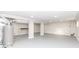 Large basement with freshly painted walls and ceiling at 1302 S Sherman Dr, Indianapolis, IN 46203
