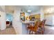 Kitchen with bar seating and modern appliances, perfect for entertaining guests at 1304 Vicksburg S Dr, Greenwood, IN 46143
