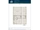 Fairwood floor plan showing first floor with 2 car garage and flex room at 14539 Hanford Ln, Carmel, IN 46032