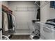 Organized walk-in closet featuring ample shelving for clothes, shoes, and accessories, creating a tidy and functional space at 14818 Autumn View Way, Fishers, IN 46037