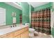 Bathroom featuring a vanity, toilet, and shower at 17279 Crescent Moon Dr, Noblesville, IN 46060