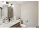 Bathroom vanity with granite countertops and modern fixtures, a clean and bright space at 307 Baywood Ct # 67, Noblesville, IN 46062