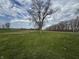 Vast green backyard with scattered trees creating a private and serene setting at 3179 W 400 N, Fairland, IN 46126