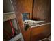 Door with pliers as a handle at 3179 W 400 N, Fairland, IN 46126