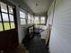 Relaxing sunroom with stylish tile and bench seating at 3179 W 400 N, Fairland, IN 46126