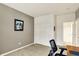Spare bedroom with a walk in closet, and attached bathroom at 3447 Heathcliff Ct, Westfield, IN 46074